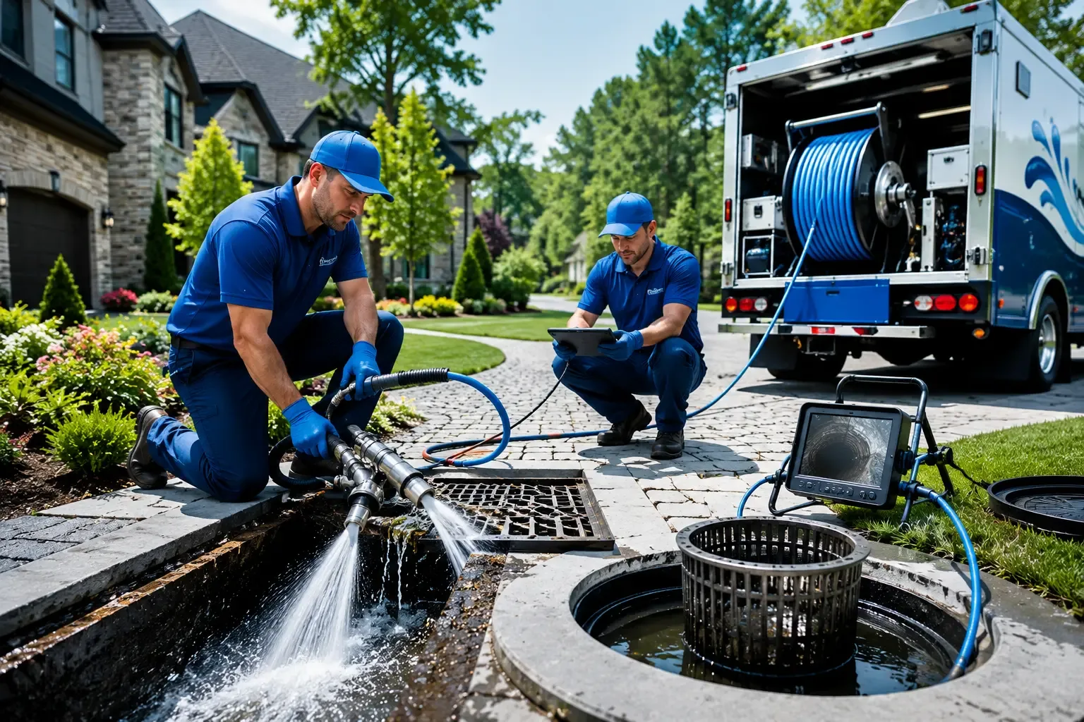 Local outdoor drain cleaning professionals in Carroll, IA